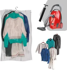Euro Home - Organizador a Vácuo para Cabide (70 X 120 cm) - VAC9935