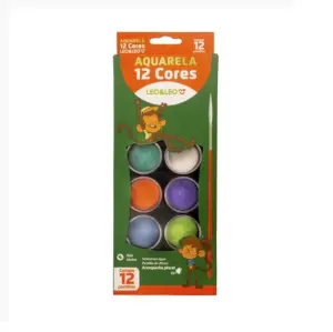 Aquarela 12 Cores c/1 Ref. 4193 – Leo&Leo