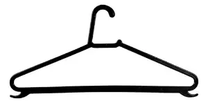 Kit Com 10 Cabides Plástico Calça E Camisa Paviplast 39 Cm