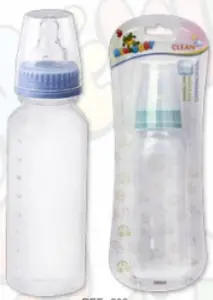 Mamadeira Clean Conven NEW BABY Ref 201-A/87075 Infantil Resistente E Prática Para O Dia A Dia