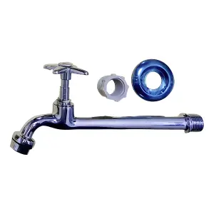 Torneira Pia Cr. 1/2 Metal 23cm Ref. 1457 Prolar