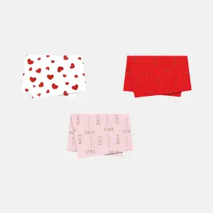 Papel de Seda Decorada 50cm x 70cm Ref. 1056 a 1058 - Elis Artesanatos