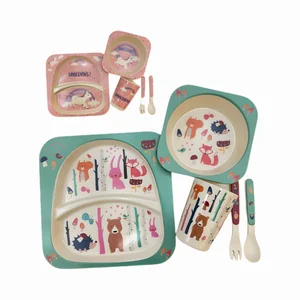 Kit Alimentação Infantil 5 Peças Lila Home LH425 – Prático e Completo para o Dia a Dia
