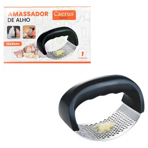 Amassador de Alho Akash Imports CRS-2788 | Prático, Resistente e Fácil de Limpar