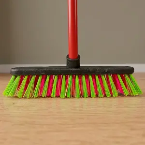 Vassoura Escovão Base Plástica