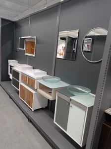 gondela de parede aço mental 