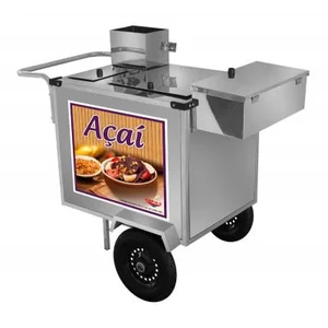 Carrinho de Açaí luxo com rodas maciças ou pneumáticas Carrinho De Açaí Lux CEFAZ