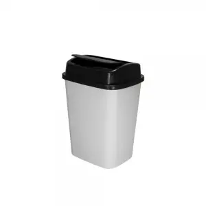 Lixeira Basculante 9L Standard Ref. 310 3UD Resistente E Compacta Para Uso Domestico