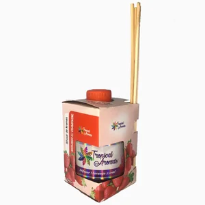 Difusor De Ambiente 250ml Morango Com Champagne