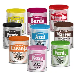 Corante p/ Bolo c/1 unid. Ref. 1925 Prolar