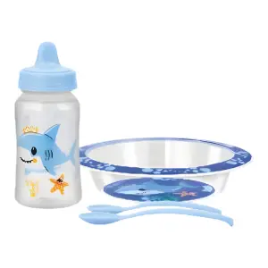 Kit Refeição com Copo 270ml Bico Rígido