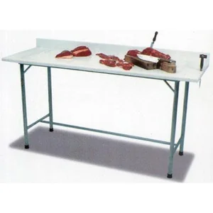 Mesa Polietileno c/ Estrutura Aço Inox MESA FRITOMAQ