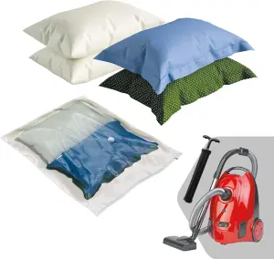 Euro Home - Organizador a Vácuo Extra Grande (100 X 80 Cm), Transparente - VAC9904
