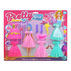 Boneca Dress Up TK-AB5599 Toy King - Divertido para todos os kid 