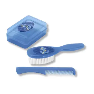 Kit Banho Color Escova, Pente e Saboneteira
