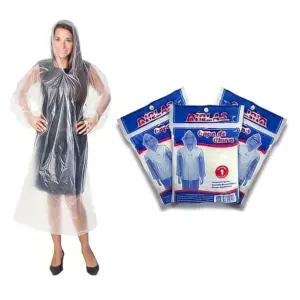Capas De Chuva Descartável Transparente