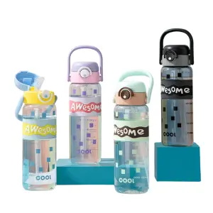 GARRAFA DE AGUA PLASTICO 800ML EM4115