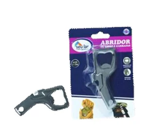 ABRIDOR DE LATAS E GARRAFAS INOX