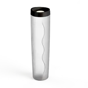 Porta Macarrao Hermetico 950ml Tampa Preta PANAMBY Ref 1110