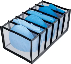 Euro Home - Organizador Tela Mesh Para Peças Intimas Com 6 Divisórias - ORG3151