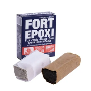 COLA FORT EPOXI FIXA-VEDA-MOLDA -COLA MASSA 1001 UTILIDADES 30G