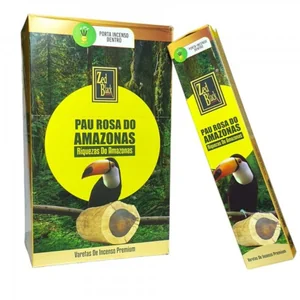 Incenso Pau Rosa do Amazonas Amazon Zed Black Ref. ZBAS07