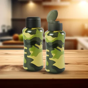 Squeeze Premium Star Camuflado 500ml Plásticos Ideal – Praticidade e Estilo para o Dia a Dia
