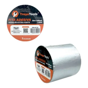 Fita Adesiva  Vedação Extraforte  5Mx100mm Akash Imports TRY-0135 – Alta Resistência e Durabilidade