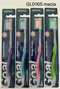 Escova dental para adulto goal gl0165 media pacote com 12un