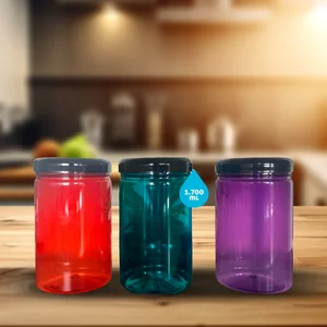 Pote Collor 1700ml Plásticos Ideal – Armazenamento Prático e Colorido para sua Cozinha
