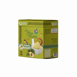Caixa 5 litros – 4 kg Creme de Abacate Fruta Brasileira
