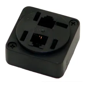 Tomada Telefone Ext. 02 Jacks Ref. 131 Prolar