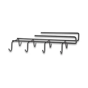 Suporte para Xícaras Preto Linha Cozinha Azzo