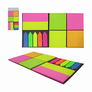 Post It LILA HOME LH436 – Bloco Adesivo Colorido para Anotações e Organização