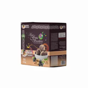 Caixa 5 litros – 4,3 kg Açaí com Paçoca Fruta Brasileira