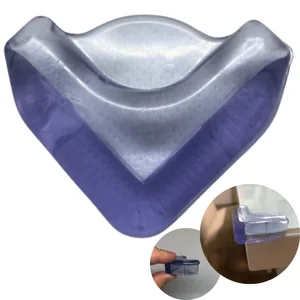 Protetor Para Quina de Mesa, Canto, Móveis, Vidro , Borda com Adesivo Segurança para Bebê e Criança 