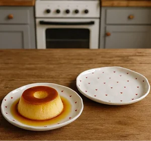 Prato coracao 20x20cm ceramica