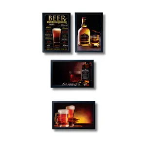 Quadros Bebidas Laqueadas 2cm Medidas 30x40cm Ref. 850