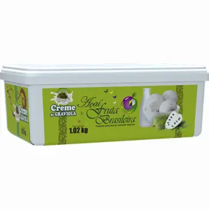 Pote 1,02 kg Creme de Papaia C/4 un Fruta Brasileira