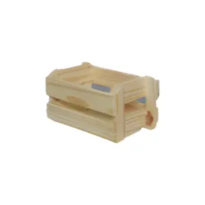 Caixote de Feira Natural PP Ref. 100043 - Elis Artesanatos