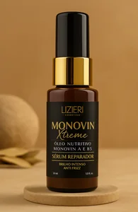 Sérum Monovin (30ml) Reparador de Pontas  Oleo nutritivo monovin A E B5 Brilho intenso antifrizz