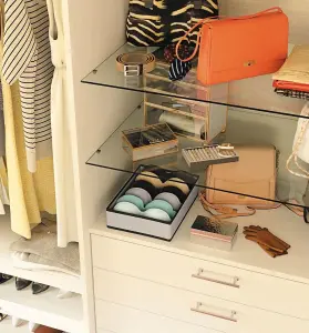  Euro Home - Organizador para Sutiãs com 6 Divisórias - CST8020