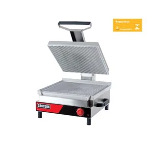 Sanduicheira Elet. Simples Gigante Chapa Estriada SSGE CROYDON