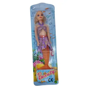 Boneca Bela Sereia ROYAL TOYS Ref L2052 Infantil Para Brincadeiras E Diversão Criativa