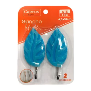 Gancho Multiuso Akash Imports até 1 kg Referência CRS-2354