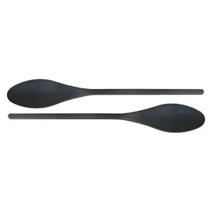 Colher Plástica Preto Utiliplas Ref. 0454