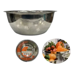 Tigela De Inox 5200 Ml Akash Imports CRS-2567 Resistente E Ideal Para Cozinha