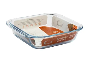 Assadeira de Vidro Quadrada 900 ml CV-234