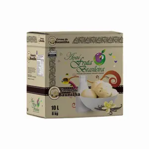 Caixa 10 litros – 8 kg Creme de Baunilha Fruta Brasileira