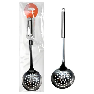 Escumadeira de Aço Inox Akash Imports CRS-2758 – Resistência e Praticidade na Cozinha